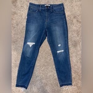 Madewell 10” High Rise Skinny Jeans 28‎ Womens